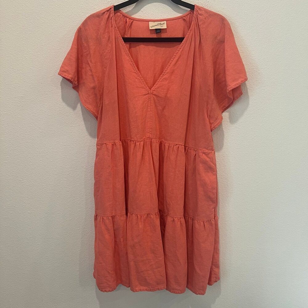 Universal Thread skater coral dress size large